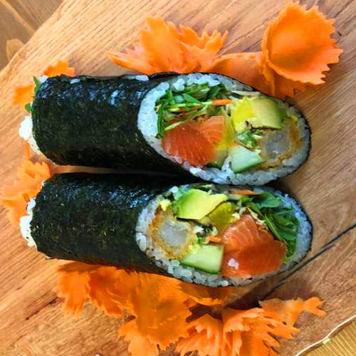 Sushi Burrito Salmon Specialita